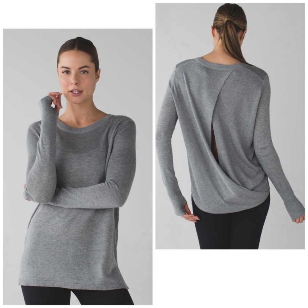 LULULEMON Bring It Backbend Sweater
